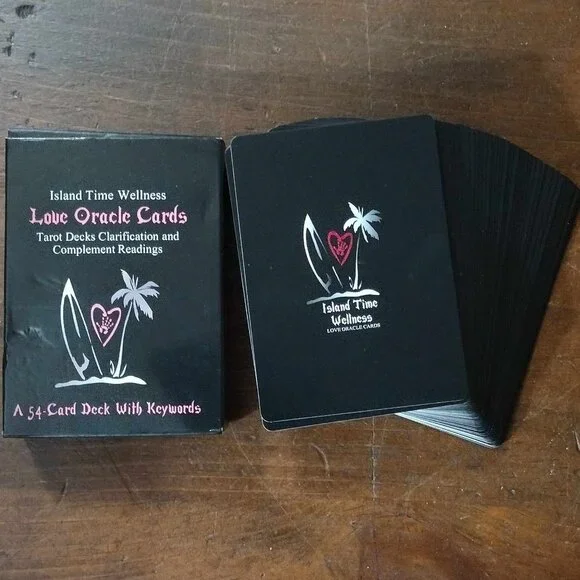 Brand New Island Time Wellness Love Oracle 54 Card Deck - Picture 3 of 5